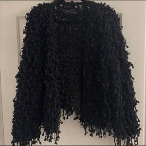 Zara shaggy jacket